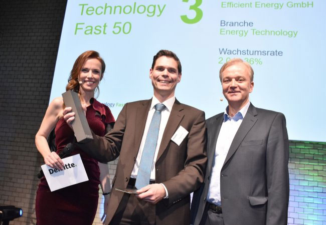 PB: Efficient Energy zählt zu den am schnellsten wachsenden Technologieunternehmen Deutschlands