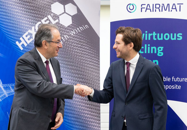 PB: Hexcel und Fairmat geben Partnerschaft zum Recycling von Carbon Fiber Prepreg Composites bekannt