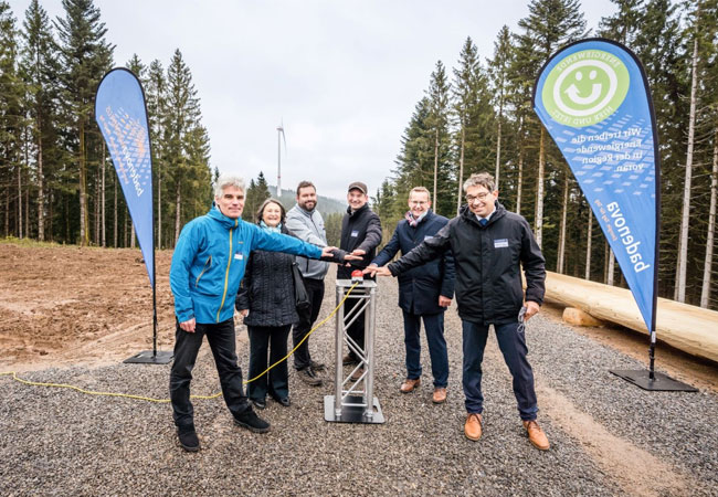 PB: Symbolischer Knopfdruck am Hohenlochen