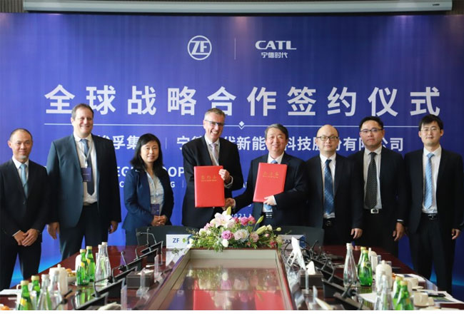 PB: ZF and CATL Join Forces for an Optimal Aftermarket Service in E-Mobility and Energy Storage