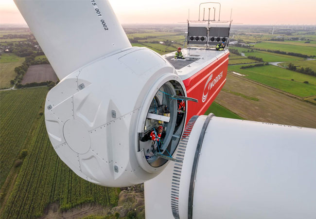 PB: Nordex kann mit einem Folgeauftrag über 370 MW und 65 Delta4000-Turbinen in Brasilien punkten / © Nordex SE, U. Mertens