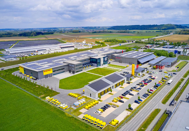 PB: Die CO2-neutrale Green Factory der Alois Müller GmbH in Ungerhausen. / Foto: Alois Müller