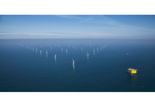 PB: Offshore-Windpark Hohe See / Albatros (Quelle EnBW / Fotograf Rolf Otzipka)