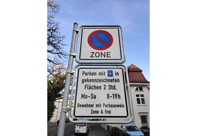 PB: Radolfzell-Bewohnerparken.jpg Baden-Württemberg fördert bis Ende 2022 Fachkonzepte zu nachhaltiger Mobilität – darunter erstmalig Parkraumkonzepte. Foto: Stadtverwaltung Radolfzell am Bodensee