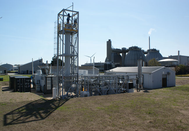 PB: BioCat pilot plant near Copenhagen / © Electrochaea GmbH