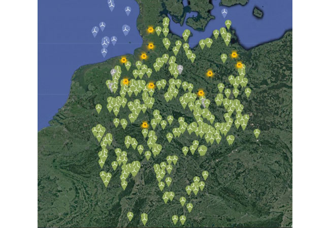 PB: Das neue Google Maps in der Windenergie - Markstammdatenregister visualisiert