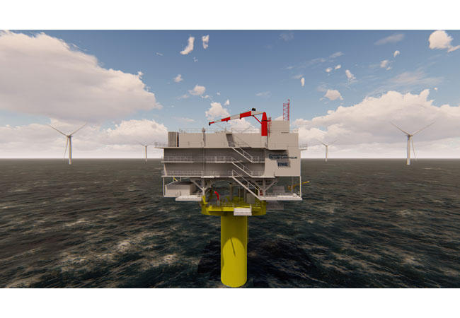 PB: Illustration_FEW_ Baltic II Offshore substation