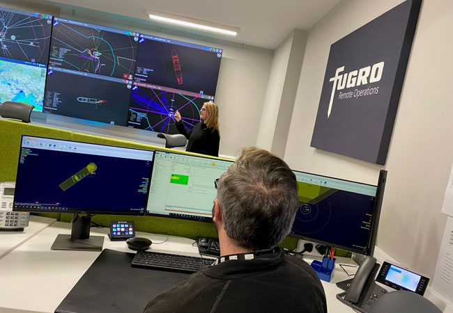 PB: Die Remote Operations Center von Fugro werden Heerema dabei unterstützen, den Betrieb in Echtzeit zu überwachen