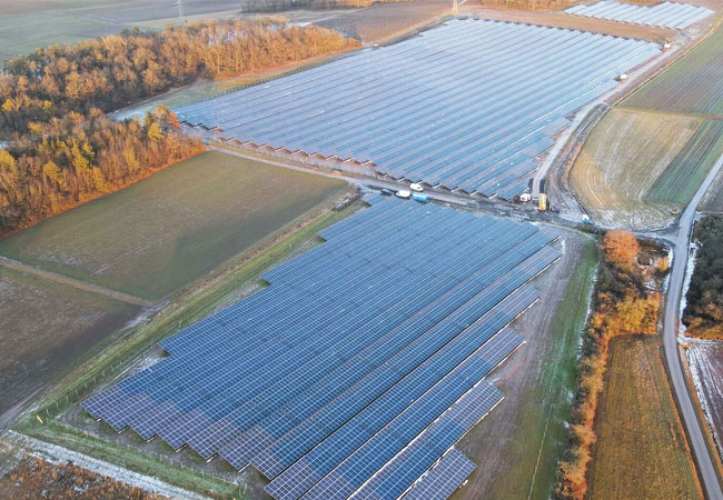 PB: Erster Trianel Solarpark in Bayern geht in Betrieb