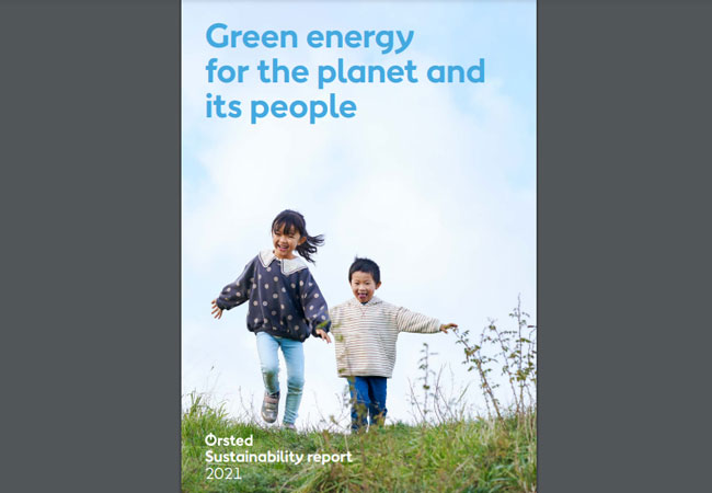 PB: Nachhaltigkeitsbericht von Ørsted: Erneuerbare Energien als Antreiber eines positiven Wandels