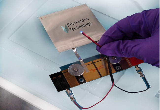 PB: Prototyp der gedruckten Festkörperzelle (April 2021)