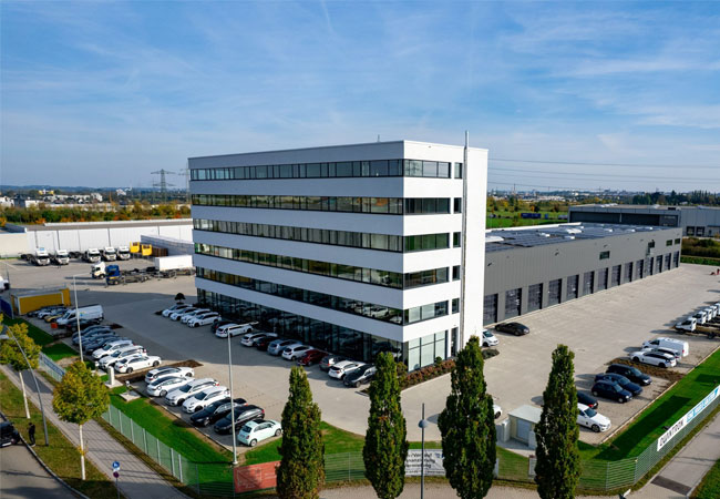 PB: Das Headquater der Quantron AG in Gersthofen/Augsburg