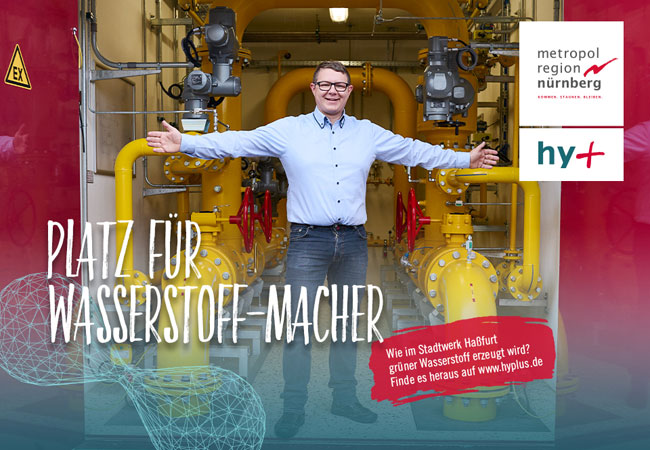 PB: Platz für „Wasserstoff-Macher“ / © ENERGIEregion Nürnberg e.V.