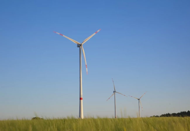 PB: Um das Blitzschutzkonzept für die zweite Generation ihres Windturm-Systems zu optimieren, hat die Firmengruppe Max Bögl mehr als drei Jahre lang mit dem Neumarkter Blitzschutz-Spezialisten DEHN zusammengearbeitet / Bild: Firmengruppe Max Bögl / c : DEHN SE