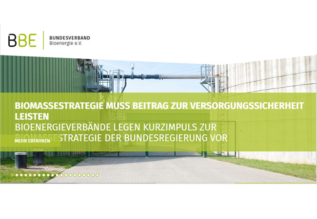 PB: Kurzimpuls zur Biomassestrategie