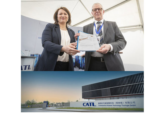 PB: CATL erhält die Genehmigung für die Produktion von Batteriezellen in Thüringen
