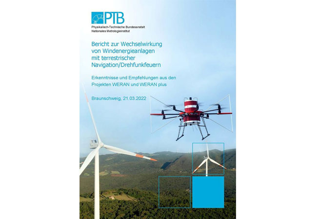 PB: Die Titelseite des Forschungsberichtes, der am 5. April an die Bundesminister für Wirtschaft und für Verkehr übergeben wurde / © PTB