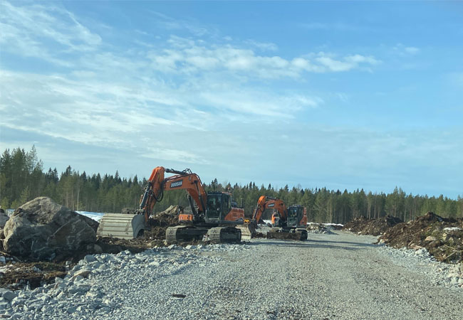 PB: Energiequelle hat sich beim speziellen Fundament sowie der gesamten übrigen Infrastruktur des Windparks für Suvic Oy als ausführende Firma entschieden