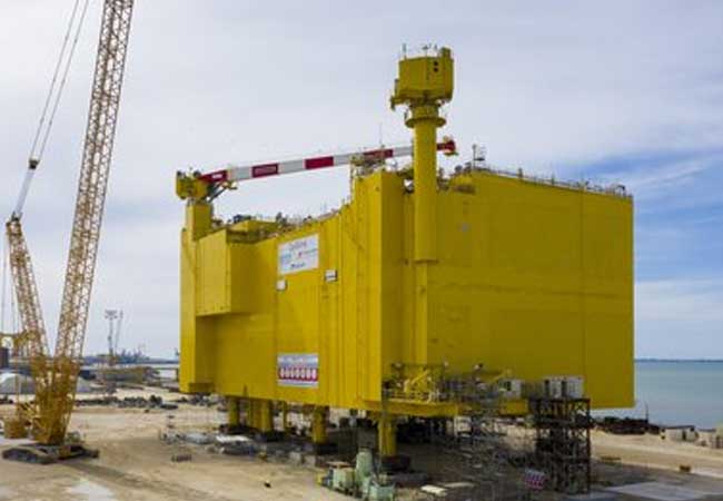 PB: DolWin6: Offshore-Plattform von TenneT kurz vor Sail-Out