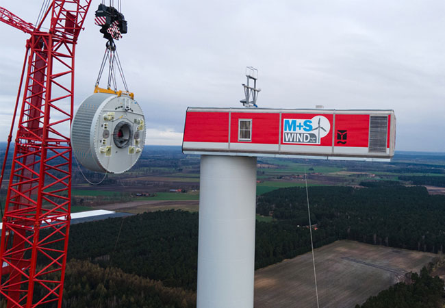 PB: ENERCON installiert erste E-Gondel bei Kundenanlage