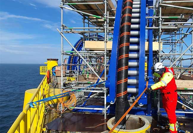 PB: NKT stellt das Stromkabelsystem für den größten Offshore-Windpark der Welt fertig