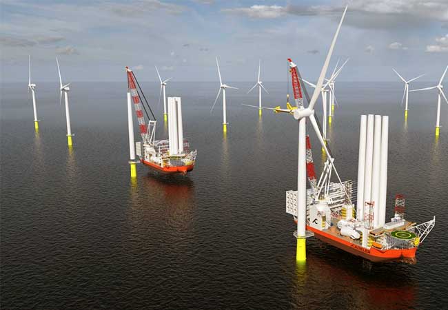 PB: Cadeler unterzeichnet einen 345-Millionen-USD-Vertrag mit Cosco Heavy Industries zur Lieferung eines neuen Jack-up-Fundament-Installationsschiffs