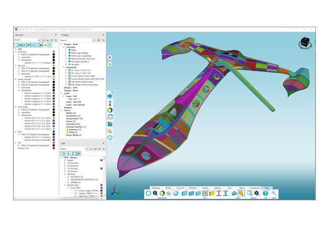 PB: Collier Aerospace HyperX® analysiert SP80 Struktur.