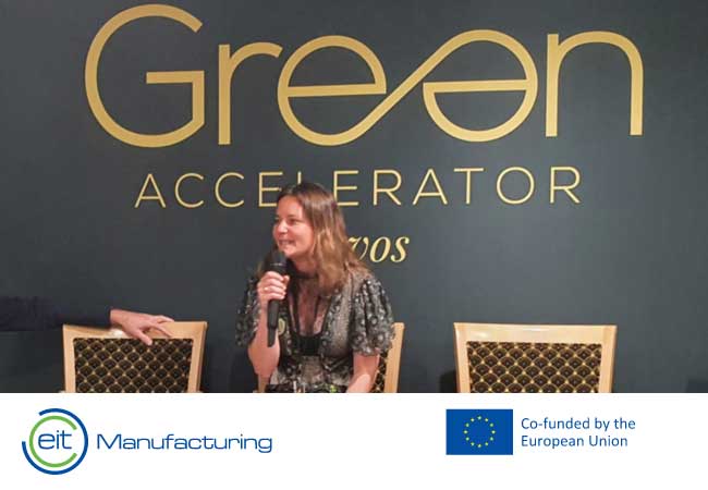 PB: Teresa Hernández, Head of Moonshot Program and EIT Manufacturing Innovation Manager, presented yesterday the Moonshot Call in front of an exclusive audience of forward-thinking executives, entrepreneurs, investors and startups who are interested in financing climate-focused projects with commercial potential.
