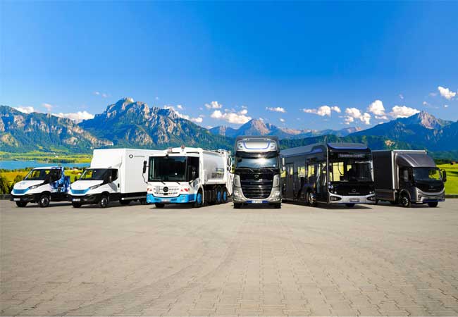 PB: Das Portfolio an zero-emission Nutzfahrzeugen der Quantron AG