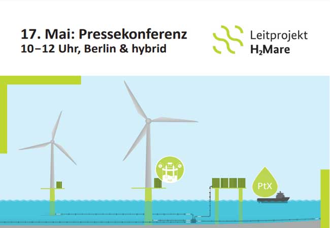 PB: Pressekonferenz Wasserstoff-Leitprojekt H₂Mare