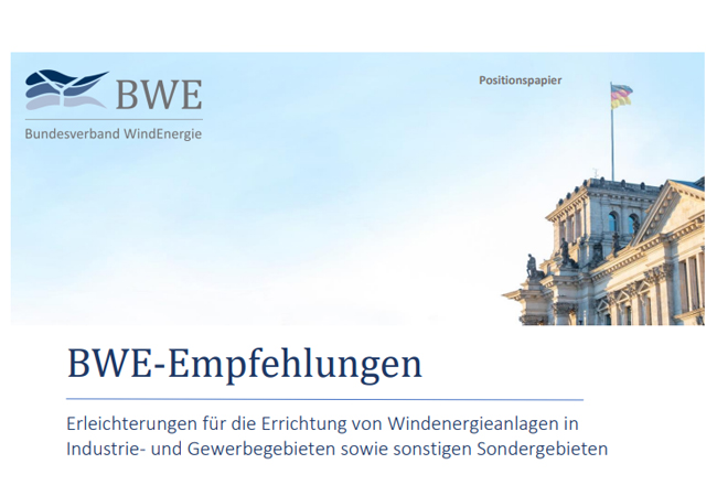 PB: Die Empfehlungen des BWE
