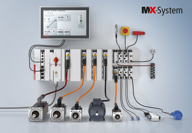 PB: Das MX-System ermöglicht über den gesamten Lebenszyklus der Maschine hinweg deutliche Effizienzsteigerungen gegenüber der konventionellen Schaltschranktechnik.