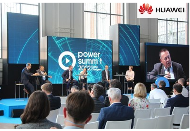 PB: Huawei Digital Power präsentiert auf dem Energiegipfel 2022 grüne Technologielösungen für ein kohlenstoffarmes Europa