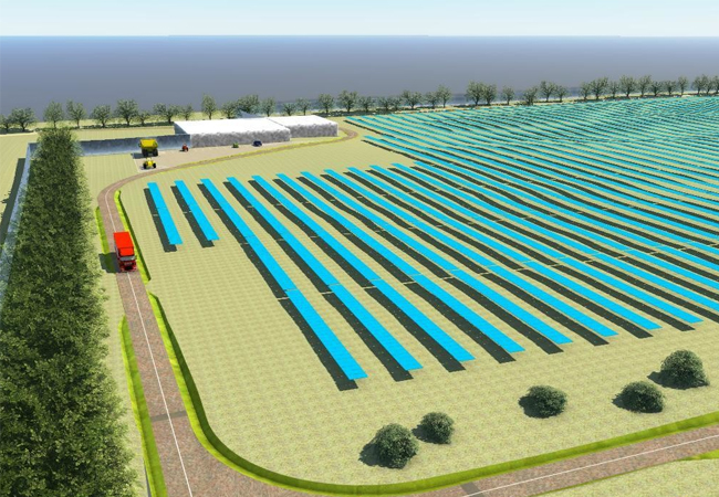 PB: Illustration_RWE Morgavel Solar farm_OMEXOM