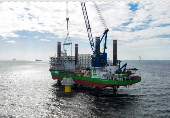 PB: Eine innovative Technologie feiert im Offshore-Windpark Kaskasi von RWE Weltpremiere
