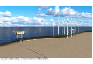 PB: Visualisation platform N05-A and connection to wind farm Riffgat