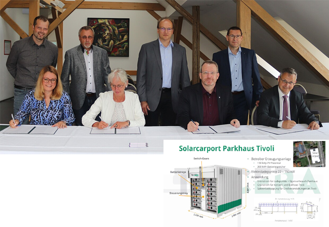 PB: Ein starkes Netzwerk für die Energiewende: Lars Fallant (TRICERA energy GmbH), Susan Herzog (Meyer Burger Technology AG), Axel Schneegans (Stadtwerke Freiberg AG)