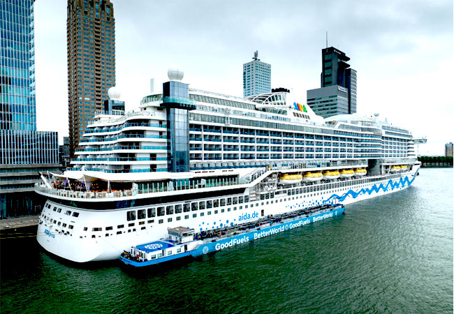 PB: AIDA Cruises startet den Einsatz von Biokraftstoffen