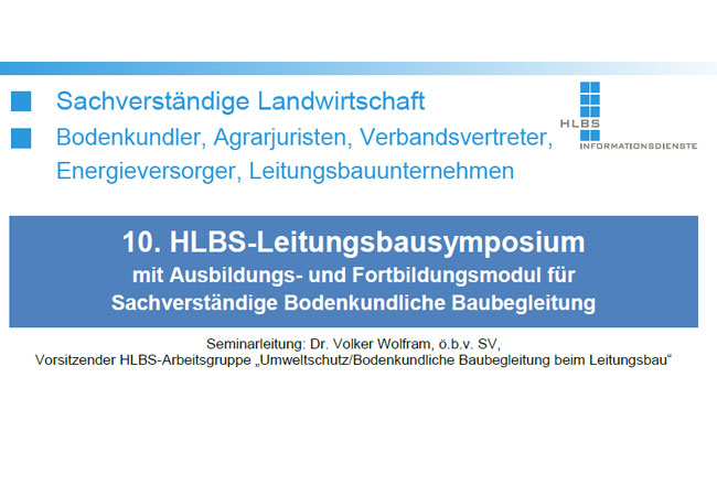 10. HLBS-Leitungsbausymposium 2022
