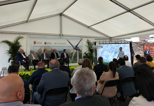 PB: Spatenstich für die ersten auf La Gomera errichteten ENERCON Windenergieanlagen