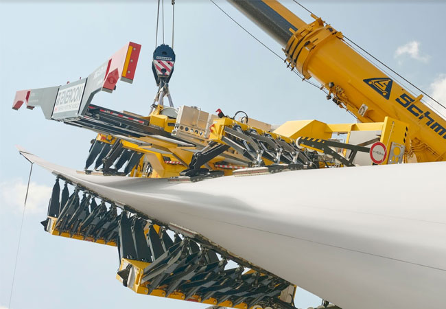 PB: Die Traversen der RBC-Reihe stabilisieren bis zu einem Neigewinkel von ±30 Grad. Foto: ematec