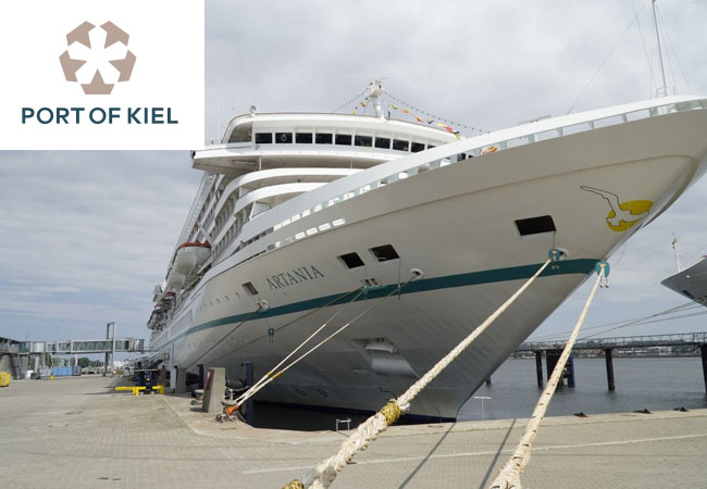 PB: MS ARTANIA gibt Landstromdebüt in Kiel