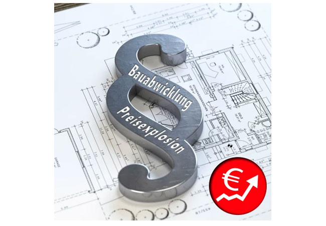 PB: Seit 2021 explodieren die Preise für Produkte in der Baubranche und der Technischen Gebäudeausrüstung (TGA). Was muss man beachten? / Copyright: BHKW-Infozentrum GbR