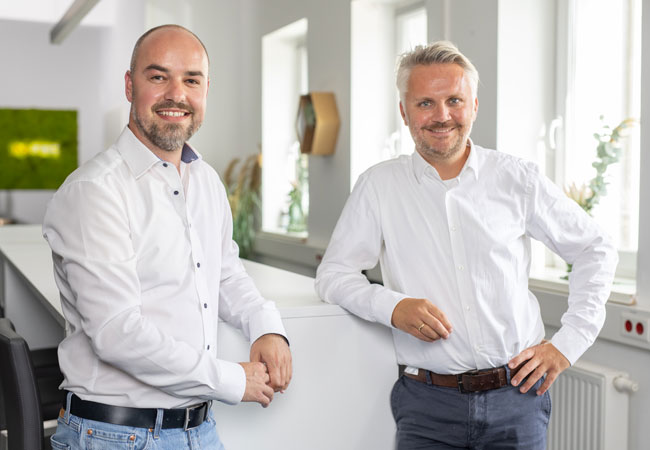 PB: Experten für die Unternehmensspitze: Daniel Türk und Thomas Krausse (von links nach rechts).