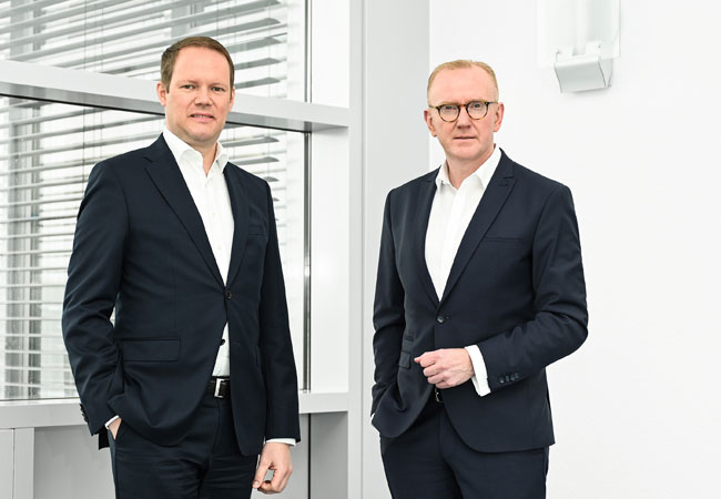 PB: technotrans-Vorstands (Peter Hirsch und Michael Finger)