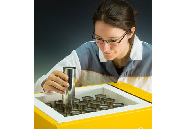 PB: cerenergy®-Hochtemperaturbatterien für die stationäre Energiespeicherung sind robust, sicher, leistungsstark und preiswert. (Quelle: Fraunhofer IKTS)