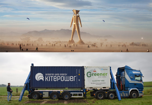 PB: Kitepower und Greener werden 2023 mehrere Musikfestivals und weitere Kunden von Greener vollständig mit grünem Windstrom versorgen