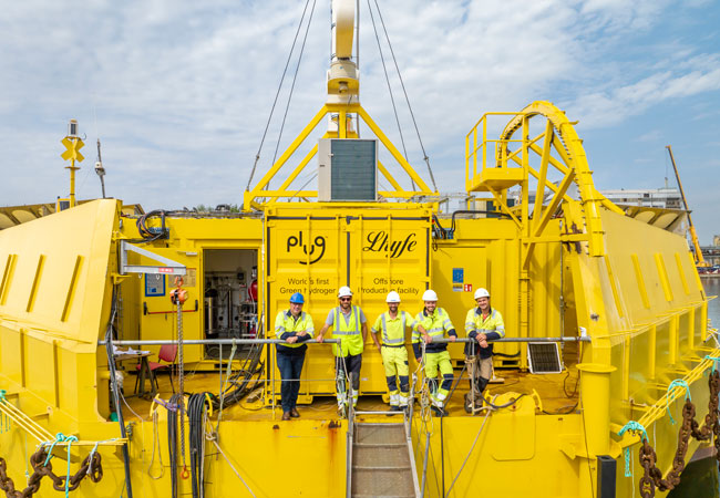 PB: Lhyfe eröffnet weltweit erste Offshore Wasserstoffproduktionsanlage