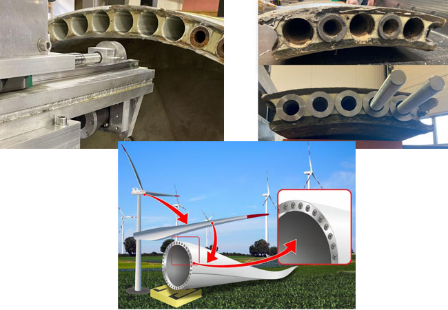 PB: CNC Onsite aus Dänemark bietet als erstes Unternehmen Vor-Ort-Reparaturen von Rotorblattwurzeln für Windkraftanlagen an
