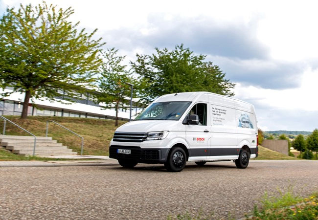 PB: Bosch testet Brennstoffzellen-Transporter